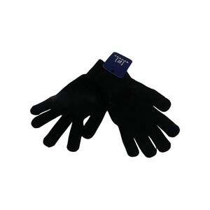 George Knit Touch Gloves Unisex One Size Black Winter Tech Warm Stretch